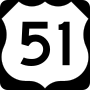 US 51 Icon
