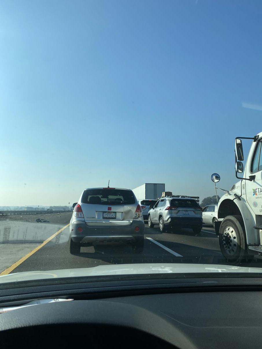 Traffic Jam on I-205