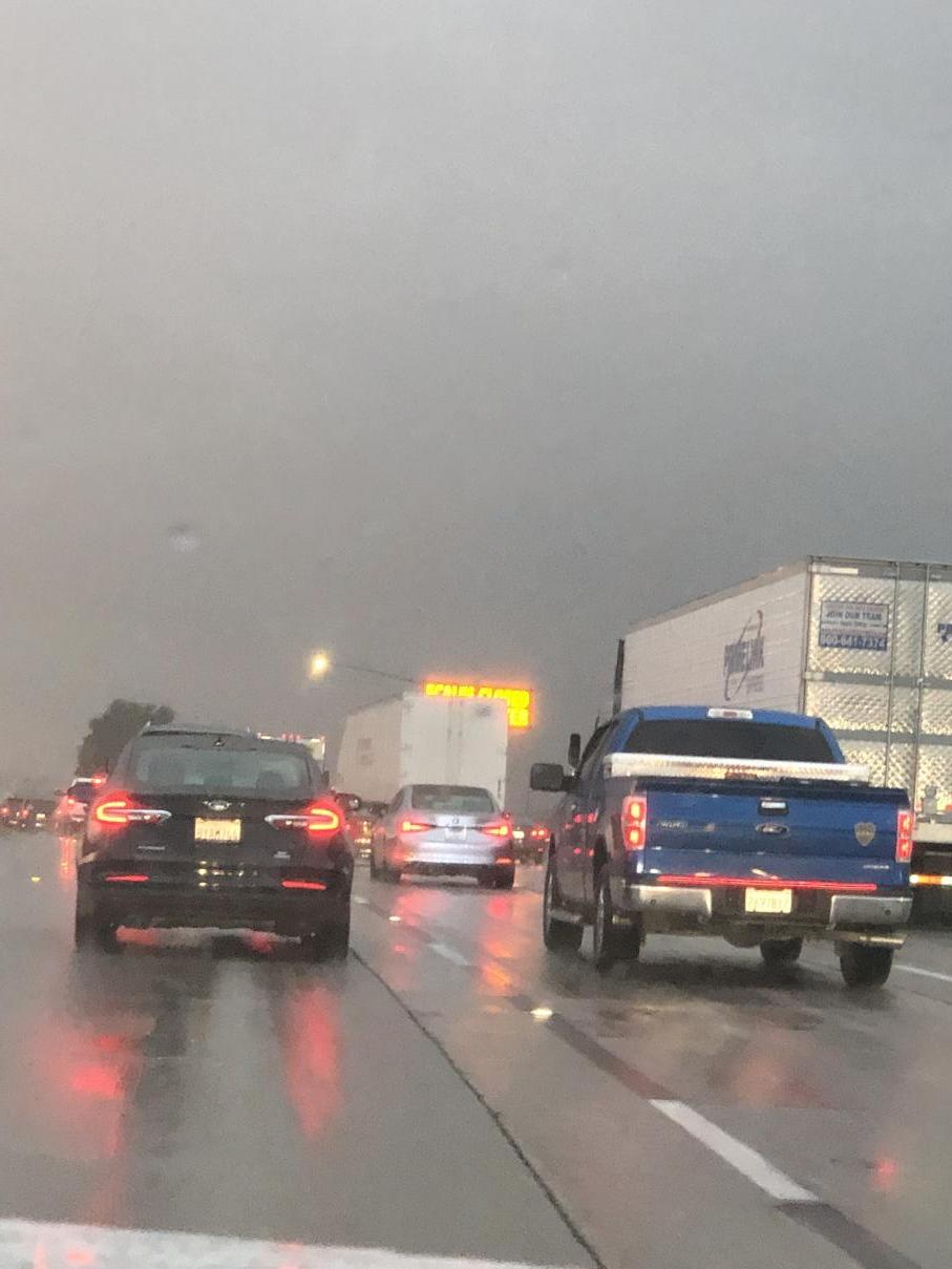 Weather Hazard on I-10 west 