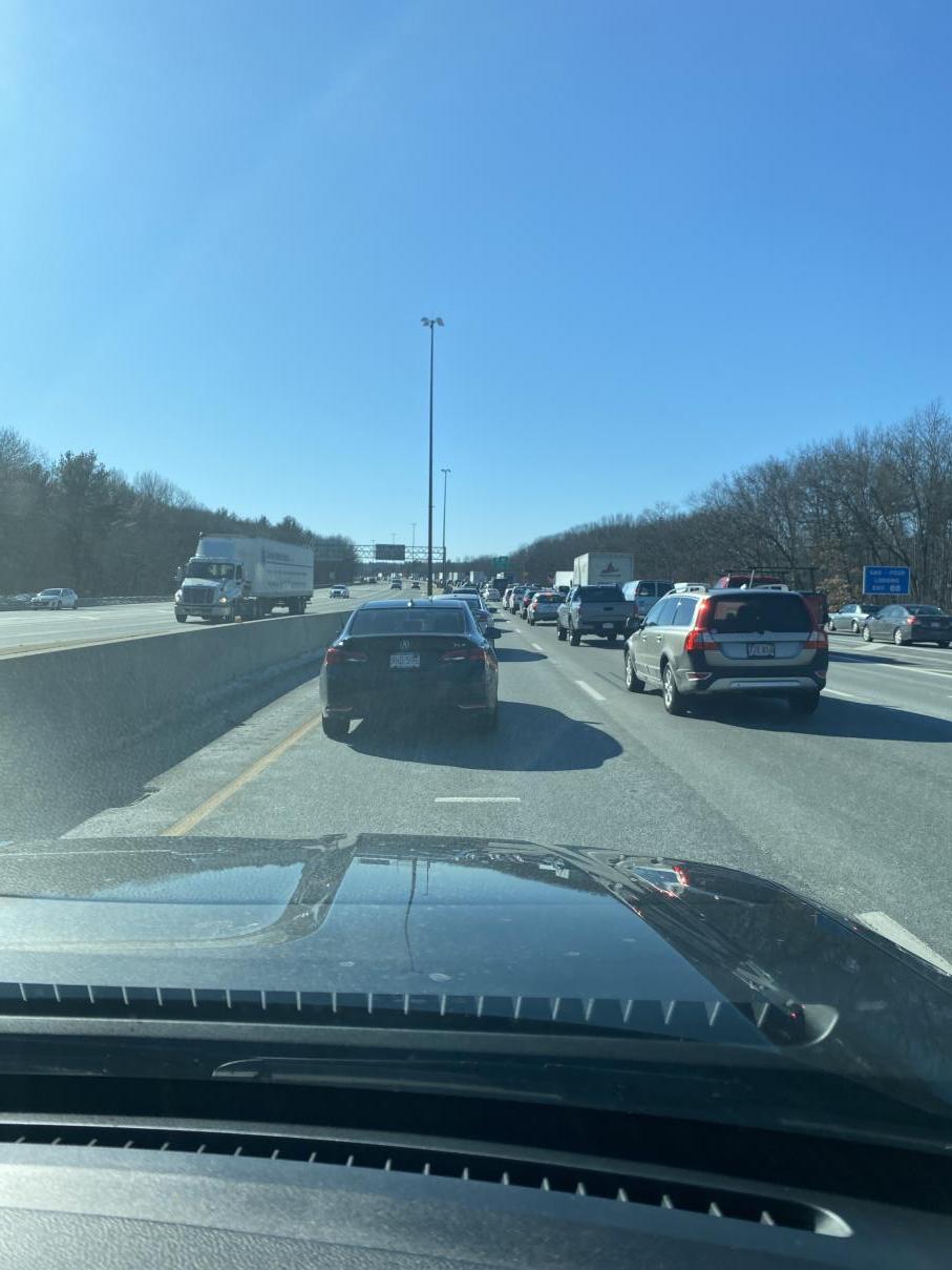 Traffic Jam on I-495