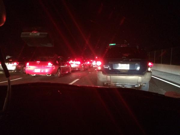 Standstill 3 miles at least