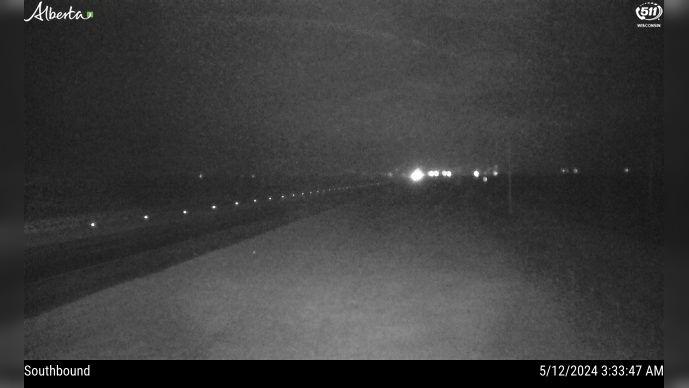 Traffic Cam Carstairs: Hwy 2: South of Hwy 581 near Player