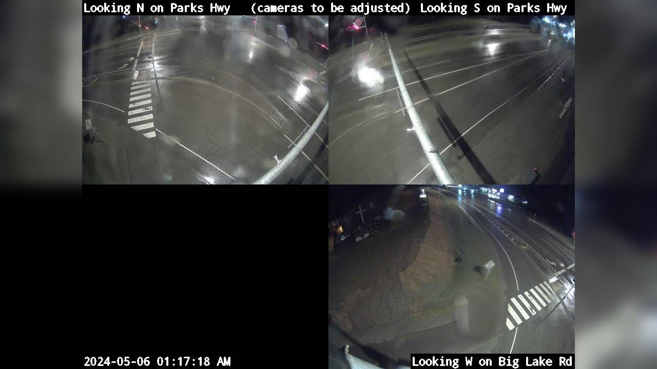 Houston: Parks Hwy & Big Lake Rd Traffic Camera