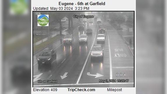 Bethel: Eugene - 6th at Garfield Traffic Camera