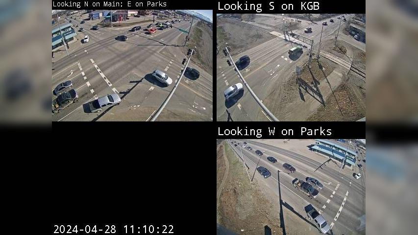 Traffic Cam Wasilla: Parks Hwy & Main St Player