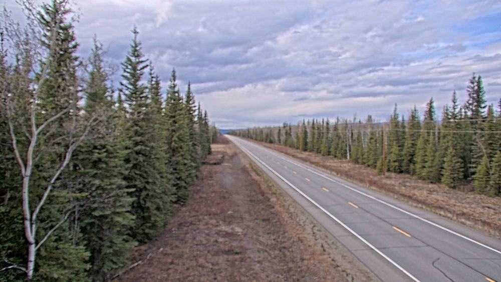 Traffic Cam Southeast Fairbanks: Highway @ Dot Lake MP 1355.2 Player