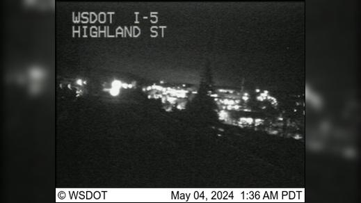 Traffic Cam Mount Vernon › North: I-5 at MP 226.7: North of Kincaid St Player