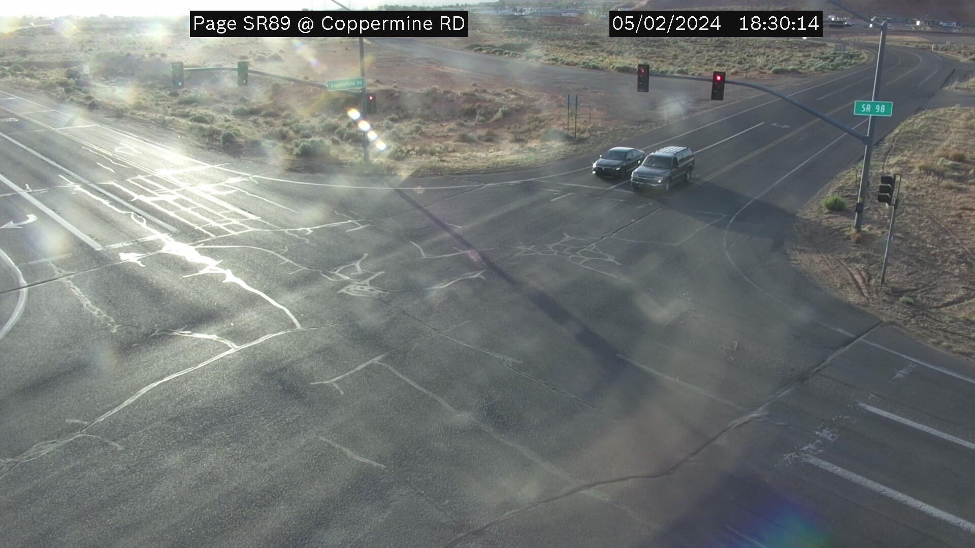 Page › North: SR-98 NB 297.20 @Coppermine Rd Traffic Camera