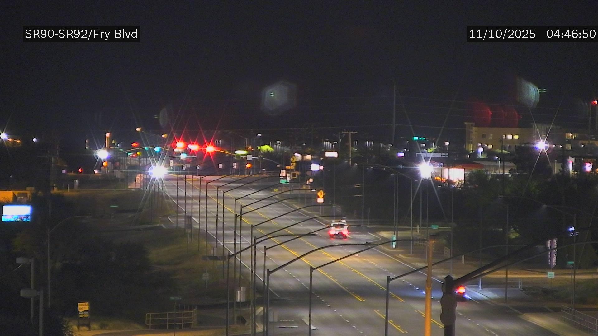 Sierra Vista › North: SR-92 NA 321.00 @SR-90/Fry Blvd Traffic Camera