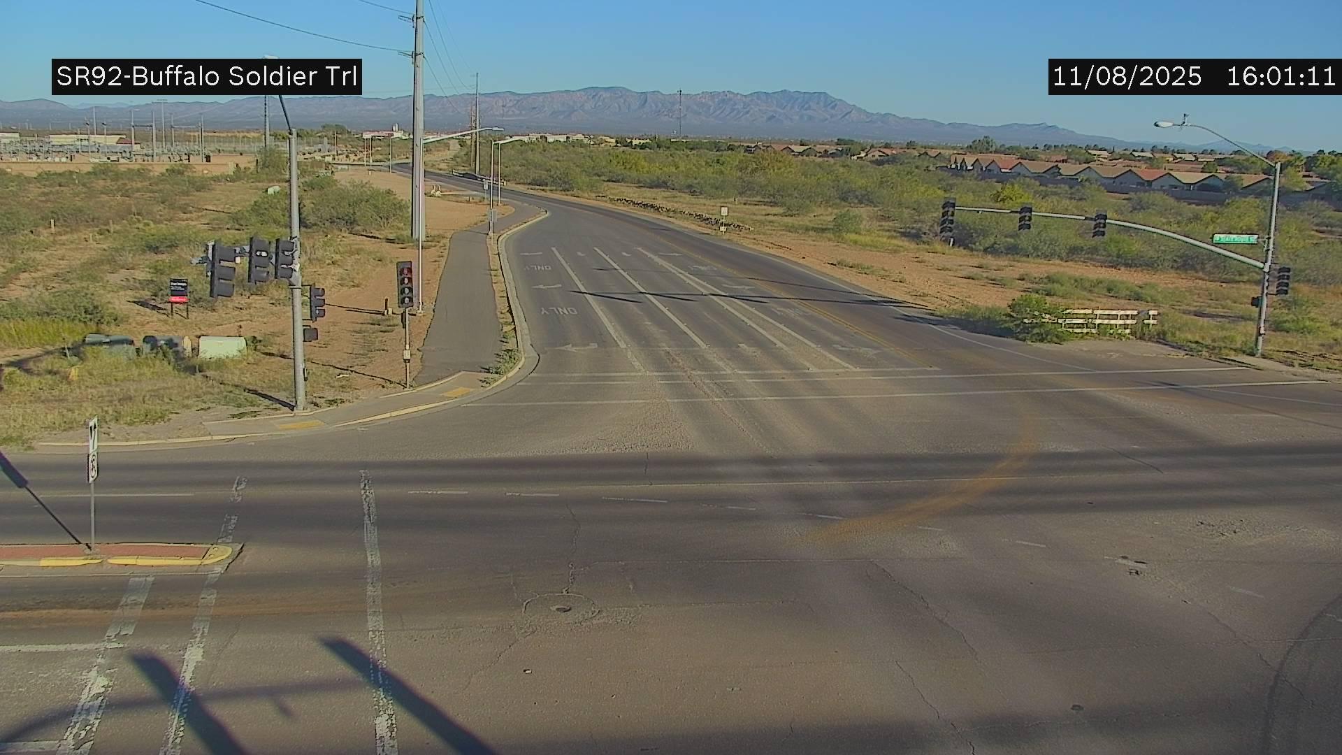 Traffic Cam Sierra Vista › North: SR-92 NA 324.00 @Buffalo Soldier Trail Player