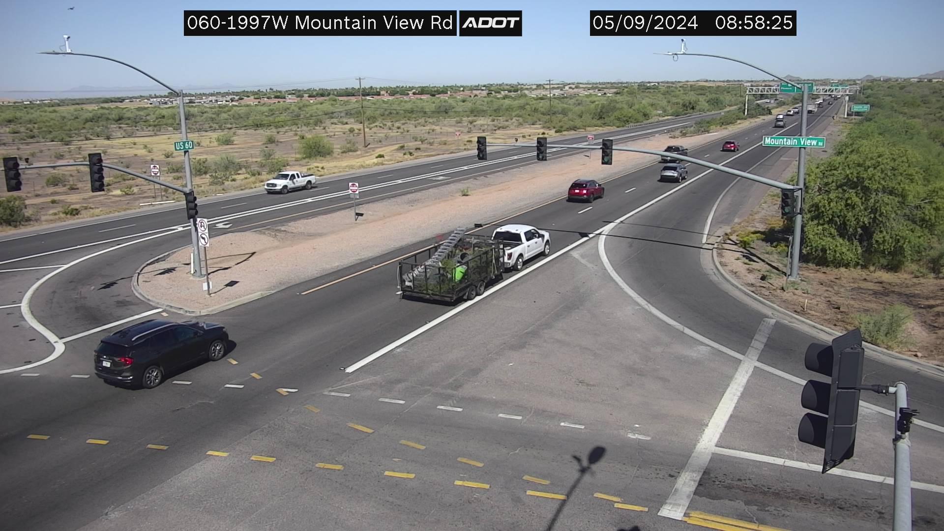 Traffic Cam Apache Junction › North: US-60 NB 199.70 @Mountain View Rd Player