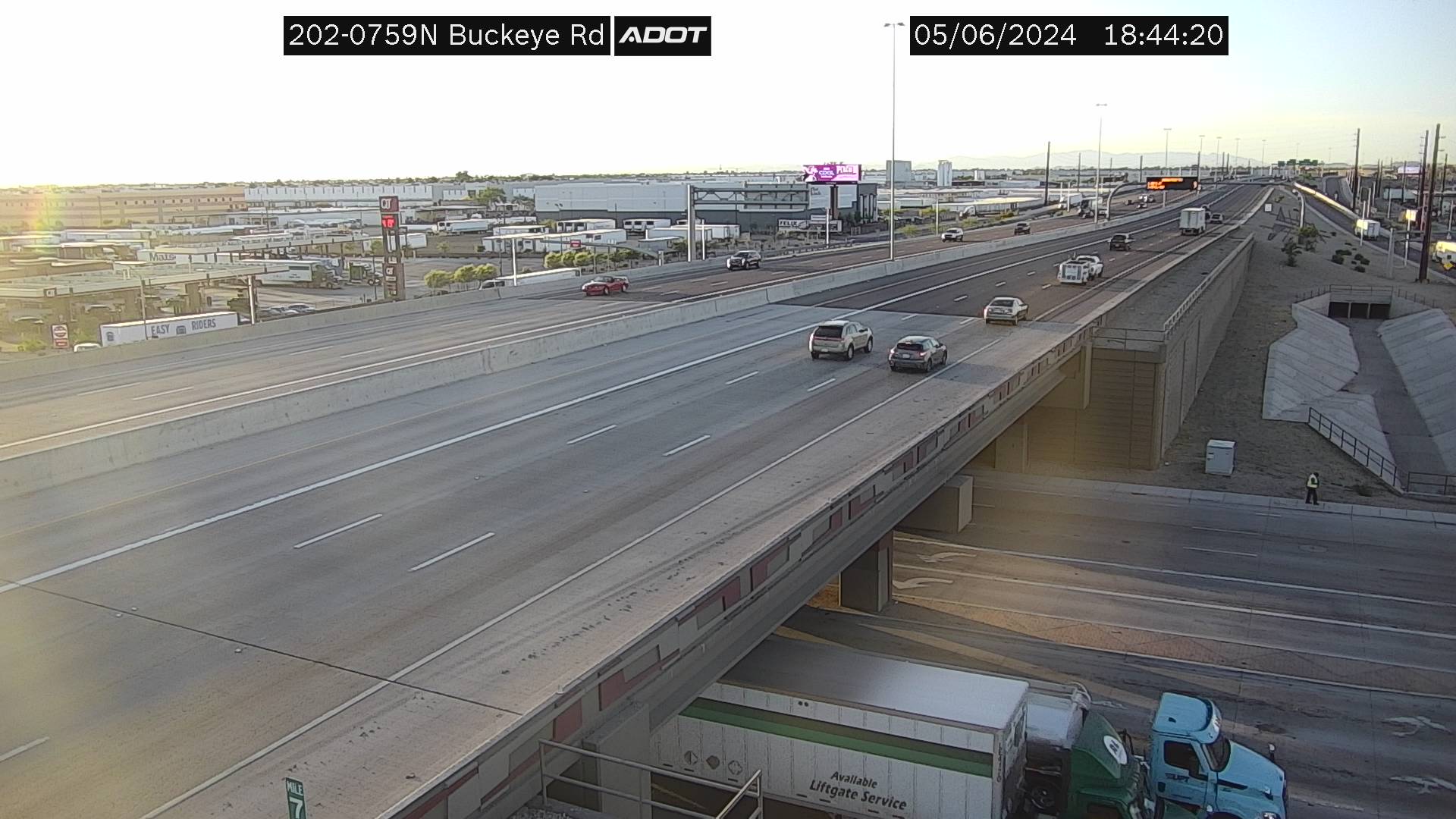 L-202 WB 75.98 @Buckeye -  Westbound Traffic Camera