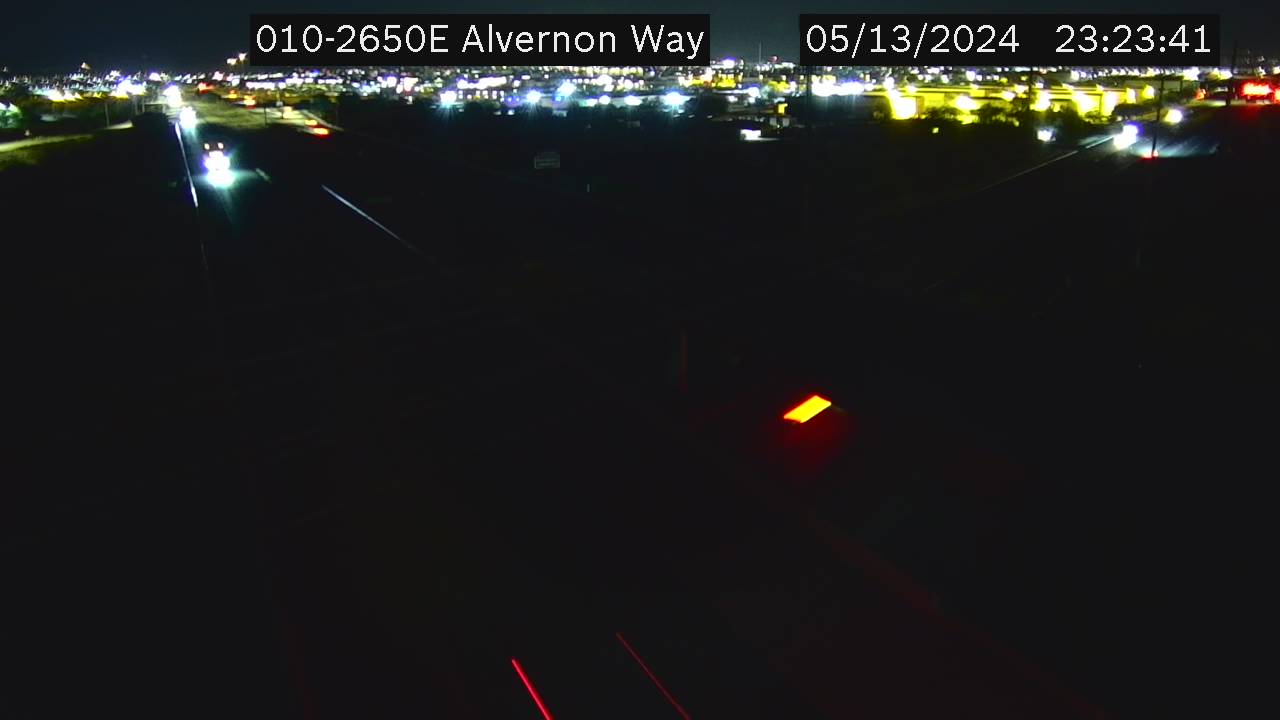 I-10 EB 265.08 @Alvernon -  Eastbound Traffic Camera