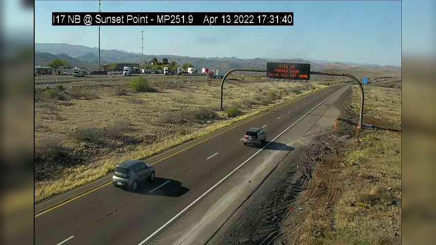 Bumble Bee › North: I- NB . @Sunset Point - DMS- Traffic Camera