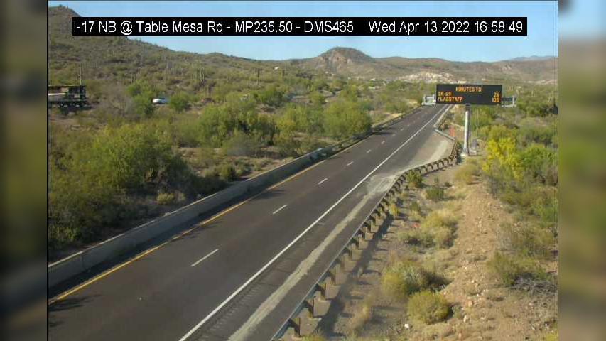 Traffic Cam New River › North: I- NB . @Table Mesa Rd - DMS # Player