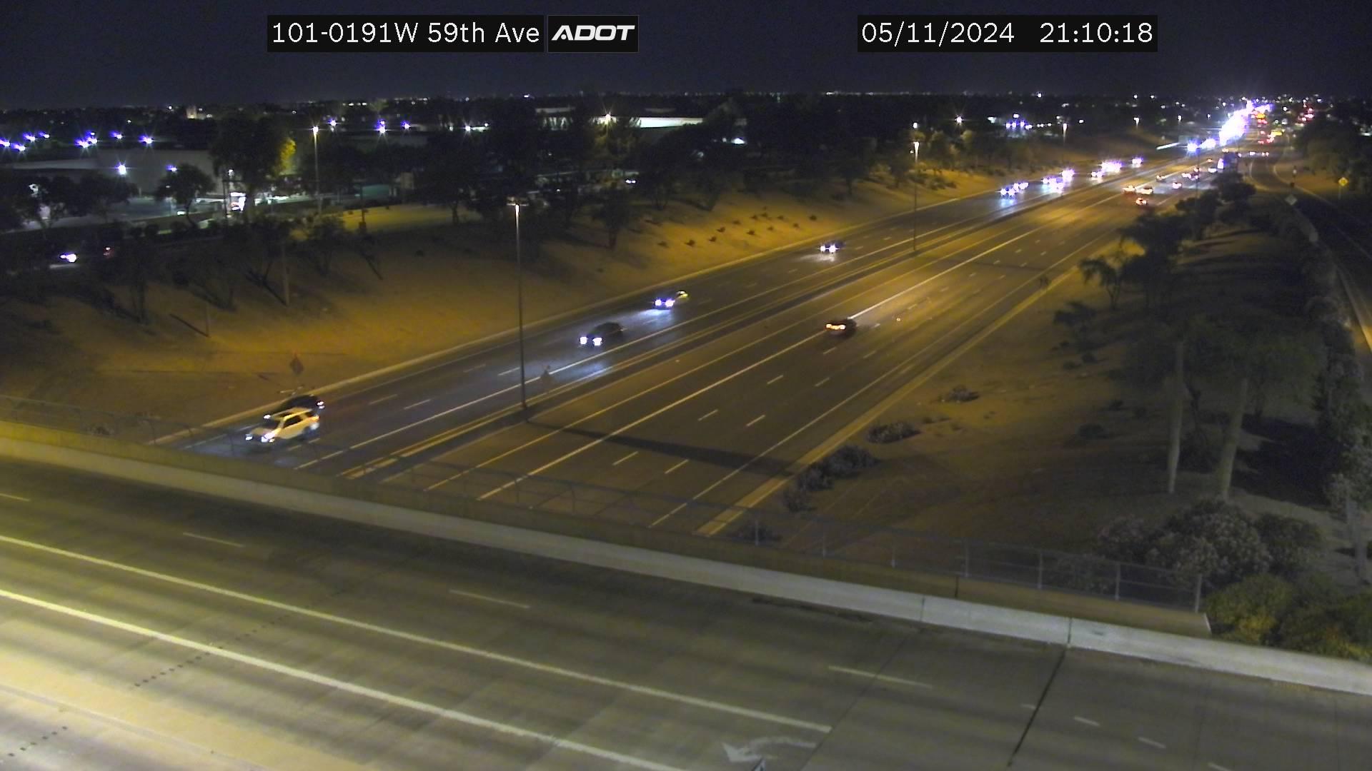 Traffic Cam Sun City › West: L-101 WB 19.17 @59 AVE Player