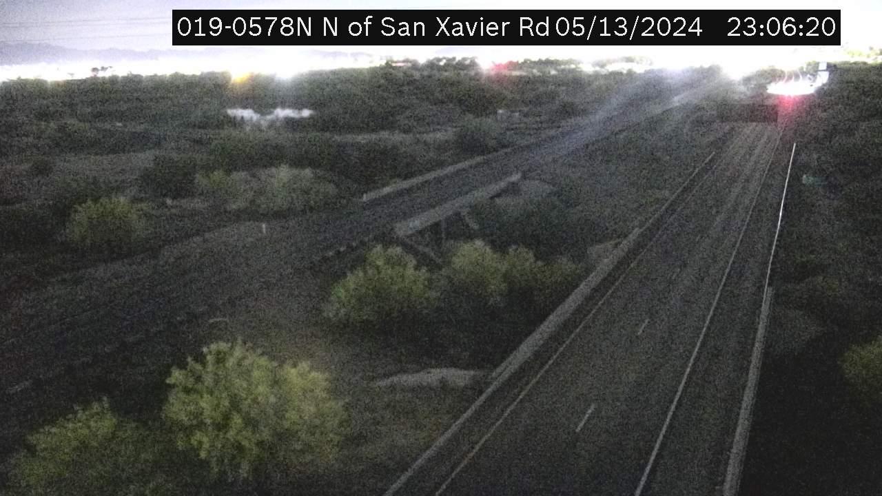 Tucson › North: I-19 NB 57.82 @N of San Xavier Traffic Camera