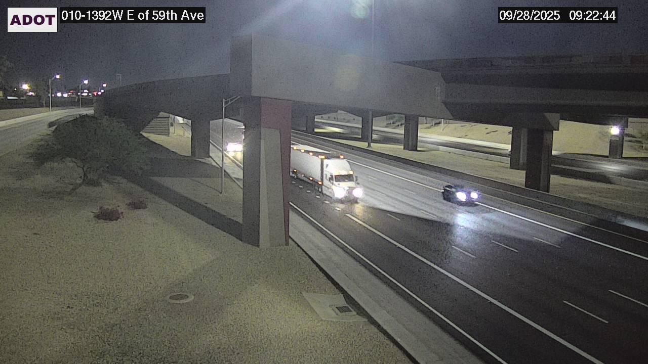 Traffic Cam Phoenix: I-10W and 59th Ave Player