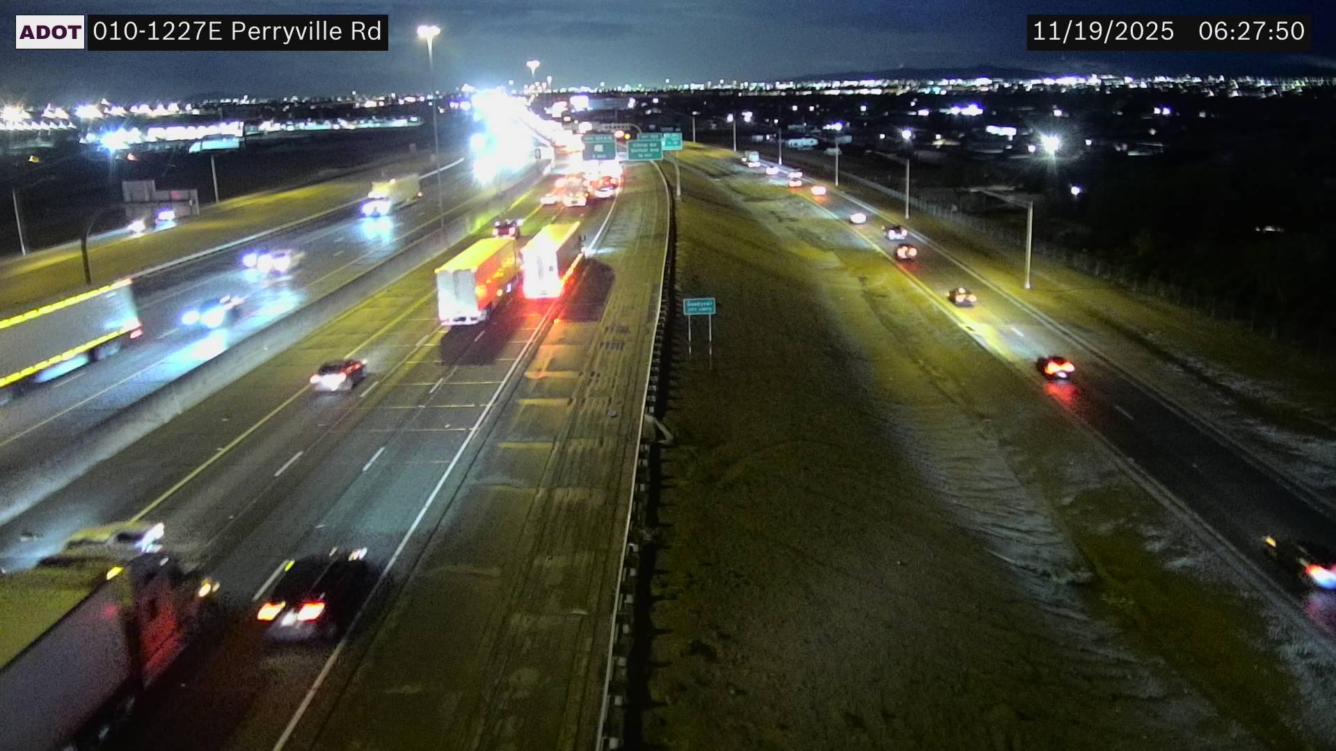 Traffic Cam Vista De Montana › East: I-10 EB 122.73 @Perryville Player