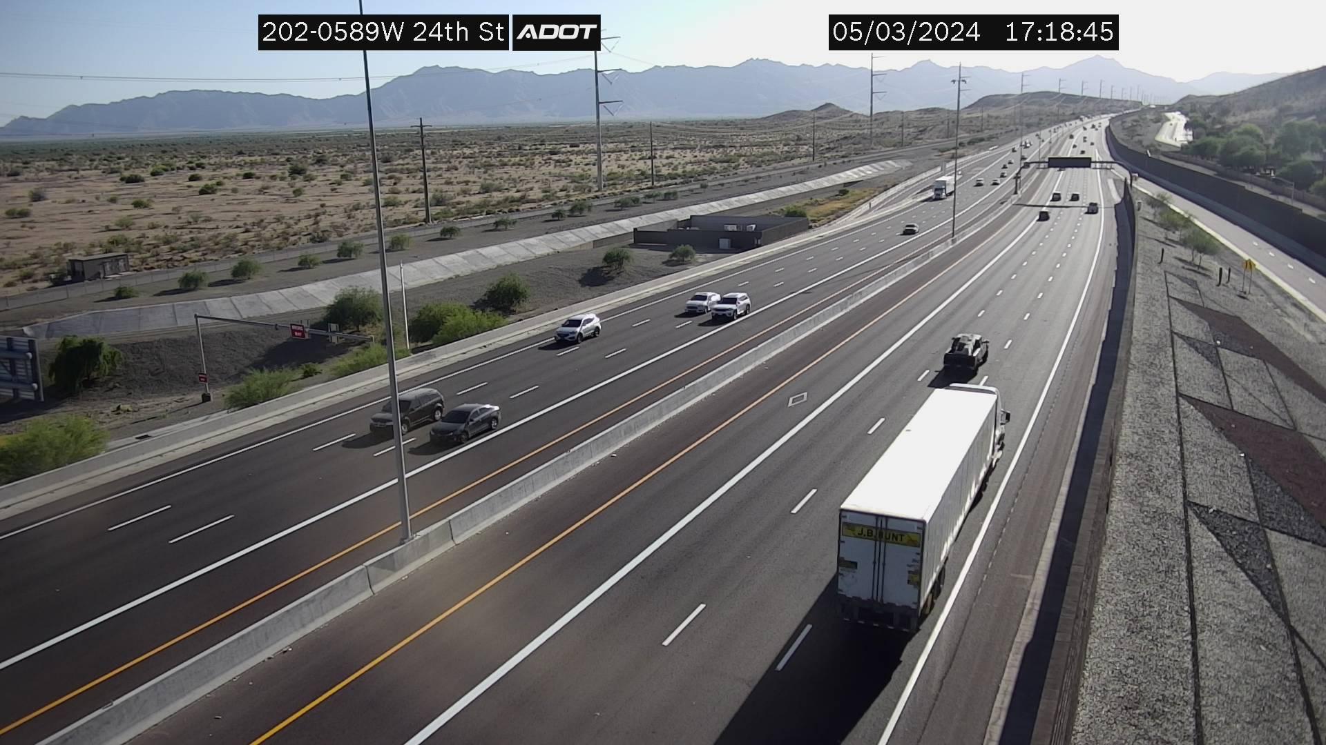 Phoenix › West: L-202 WB 58.91 @24th St Traffic Camera