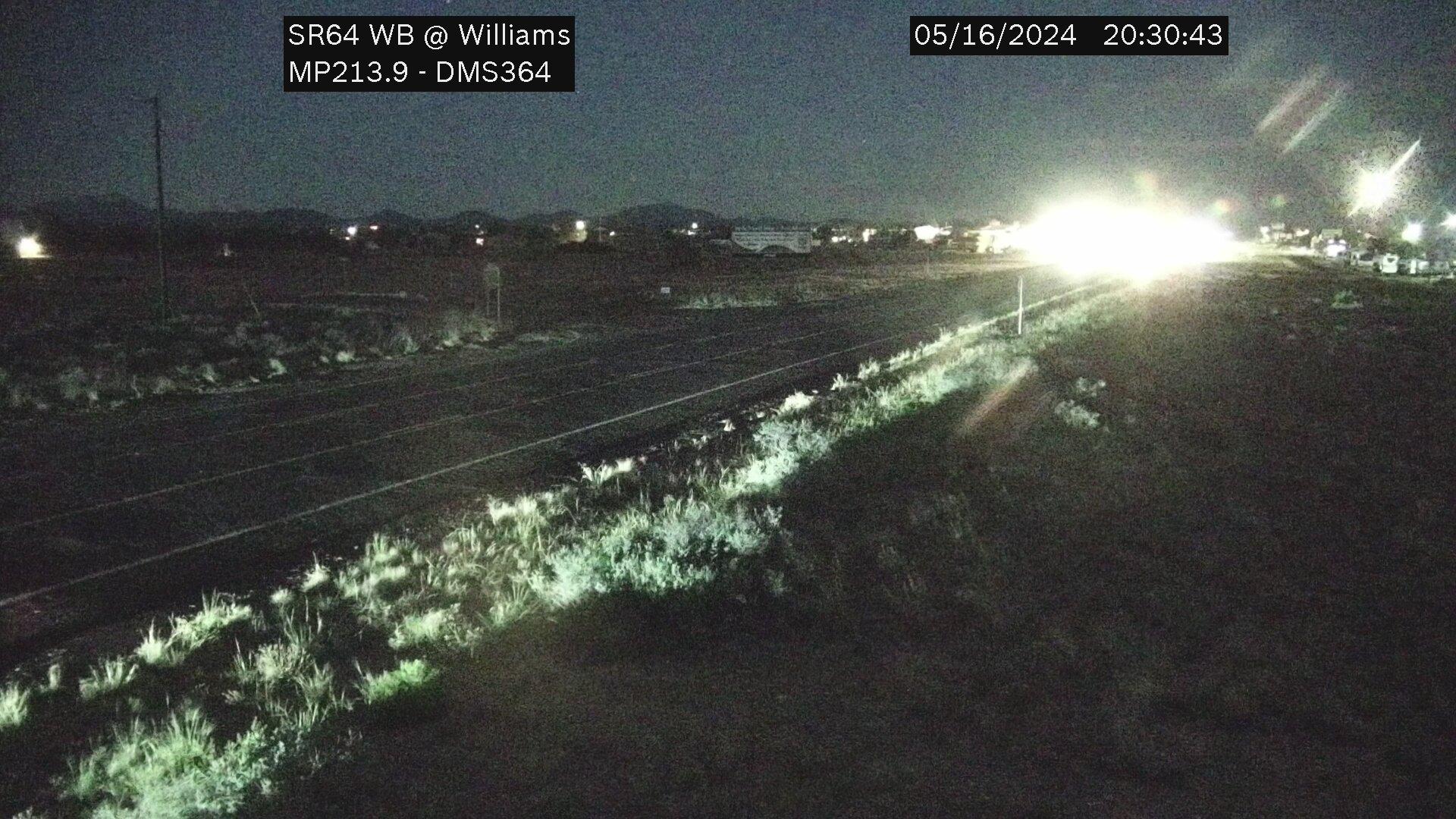 Traffic Cam Valle › West: SR-64 WB 213.90 @Williams Player