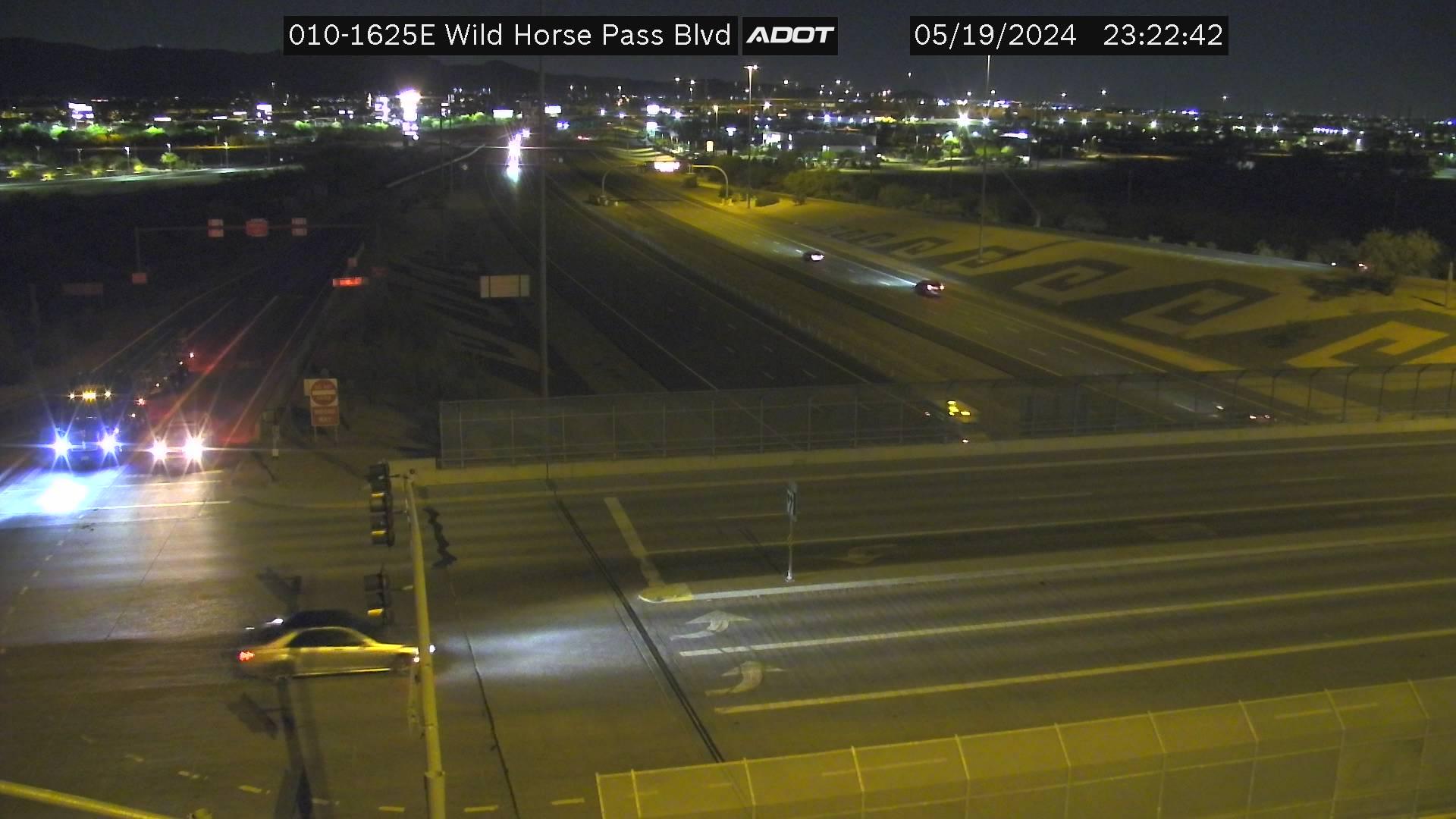 Guadalupe › East: I-10 EB 162.50 @Wild Horse Pass Blvd Traffic Camera