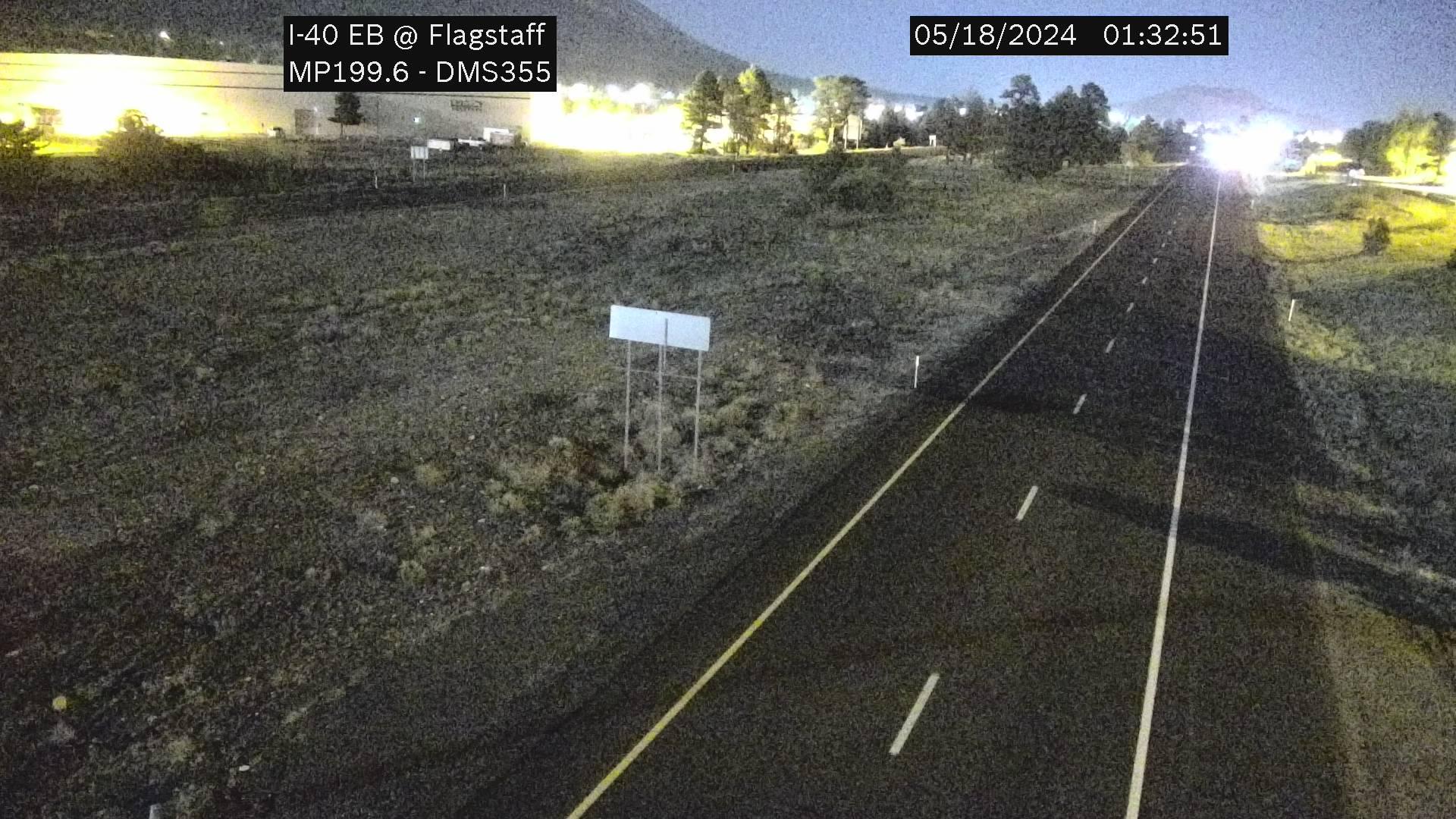 Elk Run › East: I-40 EB 199.60 @Flagstaff Traffic Camera
