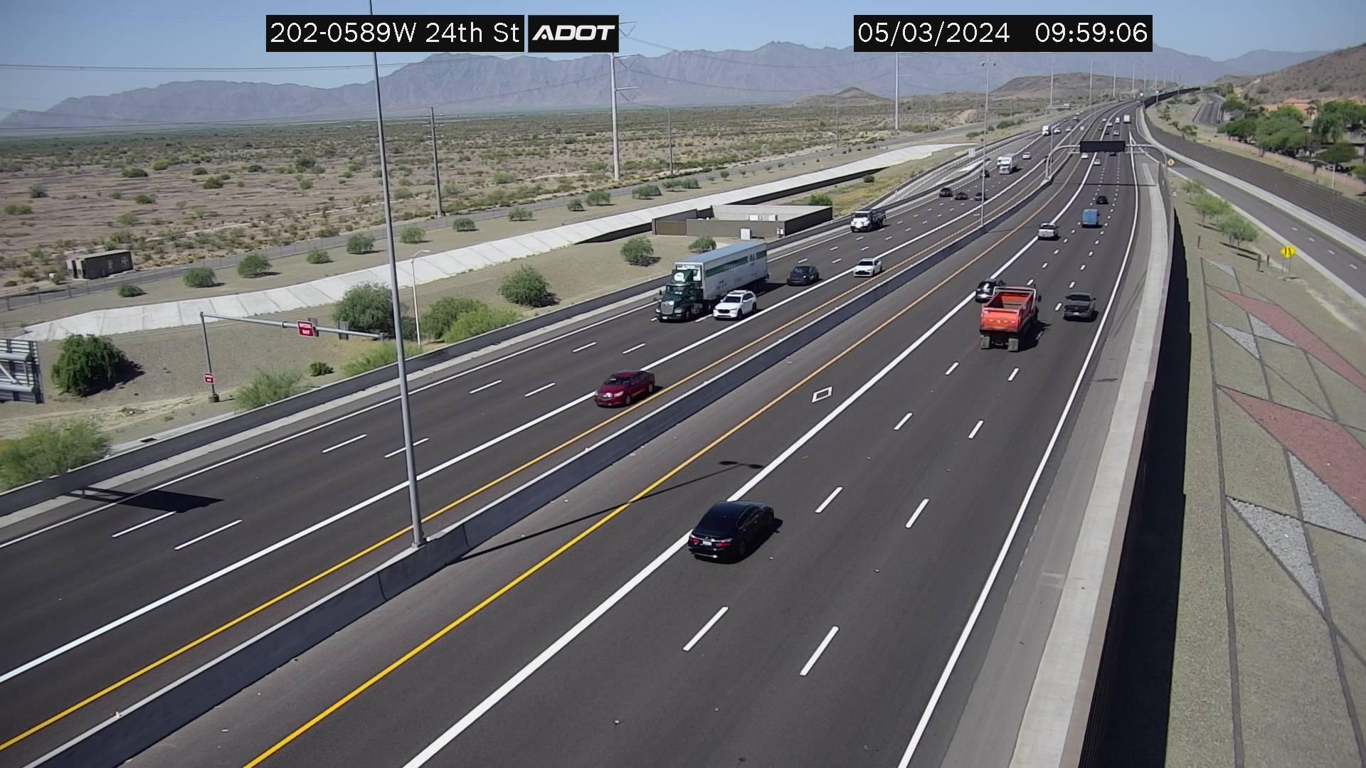 Phoenix › West: SR-202 WB 58.90 @24th St Traffic Camera