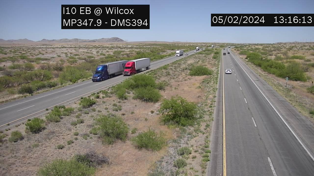 Willcox › East: I-10 EB 347.90 @Wilcox Traffic Camera