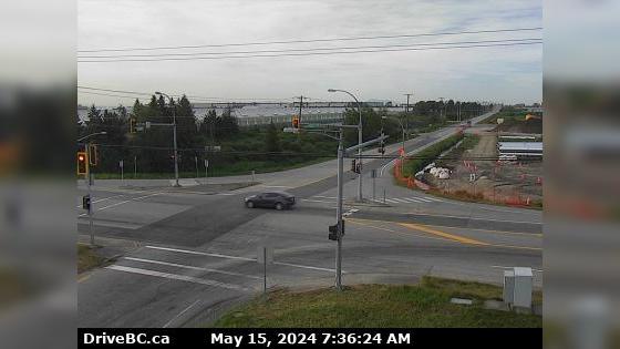 Traffic Cam Delta › South: 80th Street at Ladner Trunk Rd, looking south Player