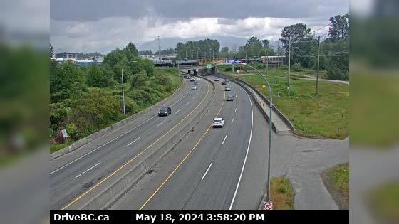 Traffic Cam Port Coquitlam › East: Hwy 7B, on Mary Hill, looking east Player