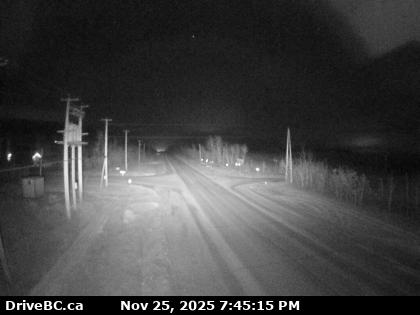 Traffic Cam Cecil Lake Road at 243rd Rd, looking east. (elevation: 719 metres) Player