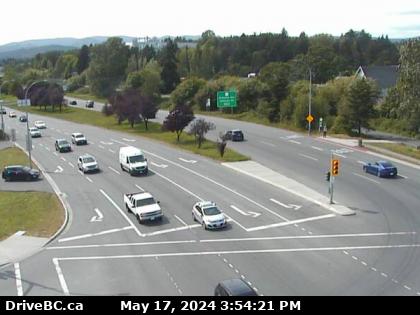 Traffic Cam Hwy-1 at Tillicum Rd, looking west. (elevation: 17 metres) Player
