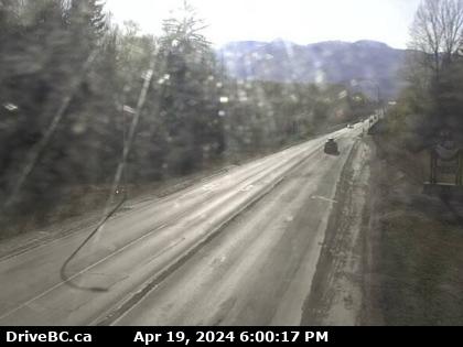 Hwy-16 at Hwy-37 near Terrace, looking south. (elevation: 86 metres) Traffic Camera