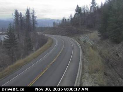 Traffic Cam Hwy-1, east Squilax Bridge, looking east. (elevation: 366 metres) Player