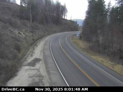 Traffic Cam Hwy-1, east Squilax Bridge, looking west. (elevation: 366 metres) Player