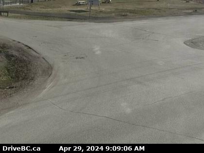 Hwy-16 at Stella Road in Fraser Lake, looking north. (elevation: 684 metres) Traffic Camera