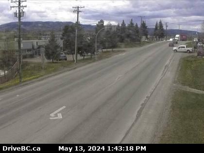 Traffic Cam Hwy-16, in Burns Lake, at N. Francois Hwy, looking west. (elevation: 709 metres) Player