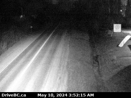 Hwy-16, in Moricetown at Beaver Road, looking north (elevation: 400 metres) Traffic Camera