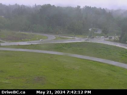 Hwy-1 on-ramp from 264th Street, looking south. (elevation: 94 metres) Traffic Camera