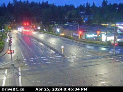 Traffic Cam Hwy-7 at Hwy-11 approaching Mission, looking north. (elevation: 23 metres) Player