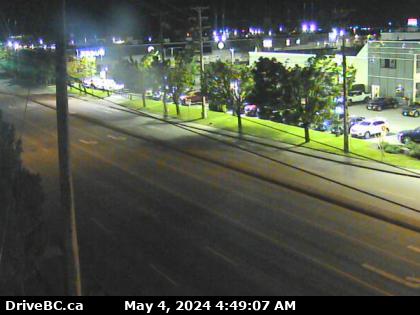 Hwy-10 at 200th St in Langley, looking south. (elevation: 18 metres) Traffic Camera