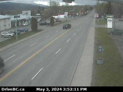 Traffic Cam Hwy-16 at McLeod St in New Hazelton, looking east. (elevation: 327 metres) Player