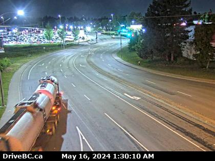 Traffic Cam Lougheed Hwy-looking south onto Maple Meadows Way. (elevation: 8 metres) Player