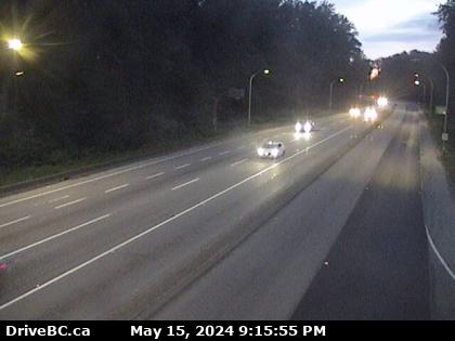 Traffic Cam Hwy-7B/Mary Hill Bypass at Shaughnessy St looking west. (elevation: 6 metres) Player