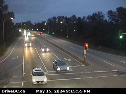 Traffic Cam Hwy-7B/Mary Hill Bypass at Shaughnessy St looking east. (elevation: 6 metres) Player