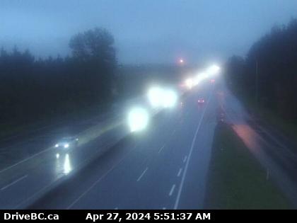 Hwy-91 (East-West Connector) at No.6 Road, looking east. (elevation: 1 metres) Traffic Camera