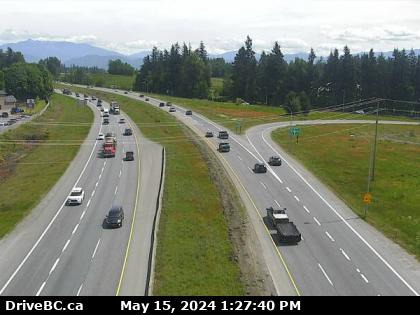 Traffic Cam Hwy-1 at Clearbrook Rd, looking east. (elevation: 67 metres) Player