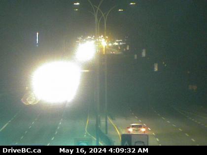 Traffic Cam Hwy-7 (Lougheed Hwy) at Kennedy Rd, looking southeast, towards Pitt Meadows. (elevation: 4 metres) Player