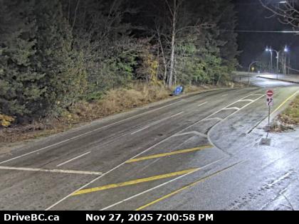 Traffic Cam Hwy-23, near the Upper Arrow Lake ferry landing at Shelter Bay, front of queue, looking north. (elevation: 455 metres) <div style='font-size:8pt;font-style:italic'> <br>For inland ferry information visit <a href='http://www.th.gov.bc.ca/marine/ferry_schedules.htm' target='_blank'> Inland Ferry Schedules</a>, and <a href='http://www.drivebc.ca/' target='_blank'>DriveBC</a> for inland ferry incidents or delays. </div> Player